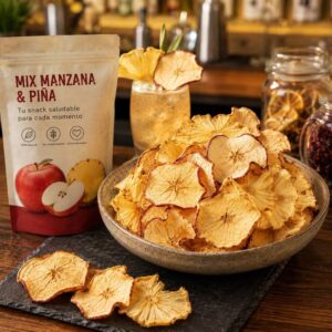 Snack mix manzana + piña