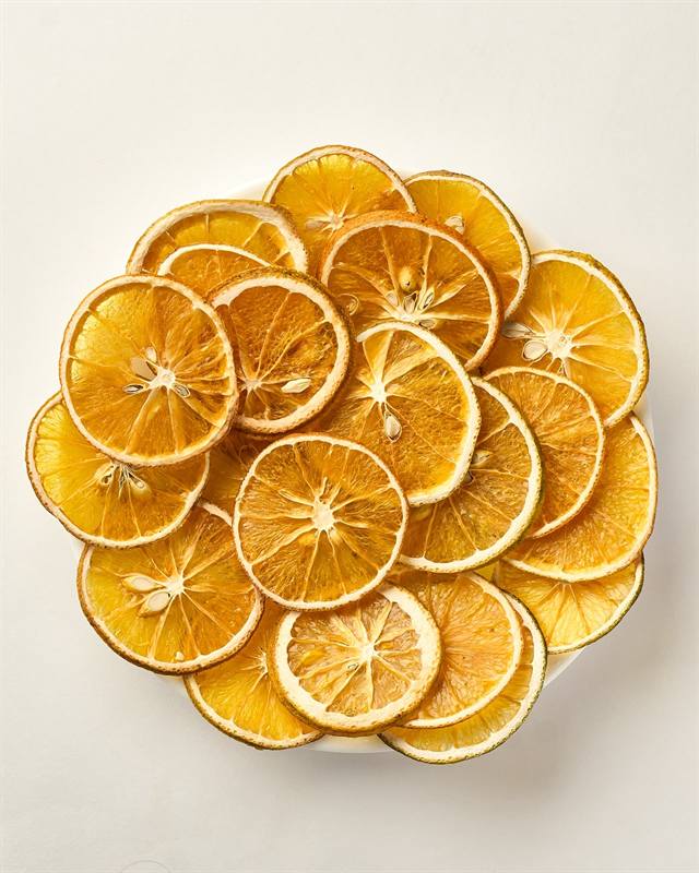 Naranja deshidratada